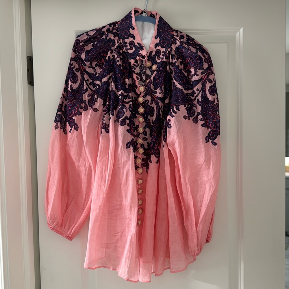 Zimmerman size 3 pink and purple shirt